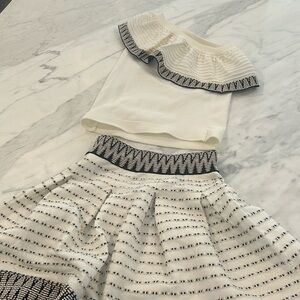 maje matching set-top and skirt